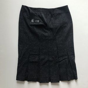 Straight Career Skirt Tweed